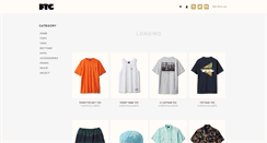 Desktop Screenshot of ftcstore.jp