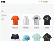 Tablet Screenshot of ftcstore.jp
